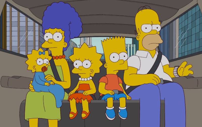 Los Simpson celebran su episodio 750 atestando su intro con 750 personajes