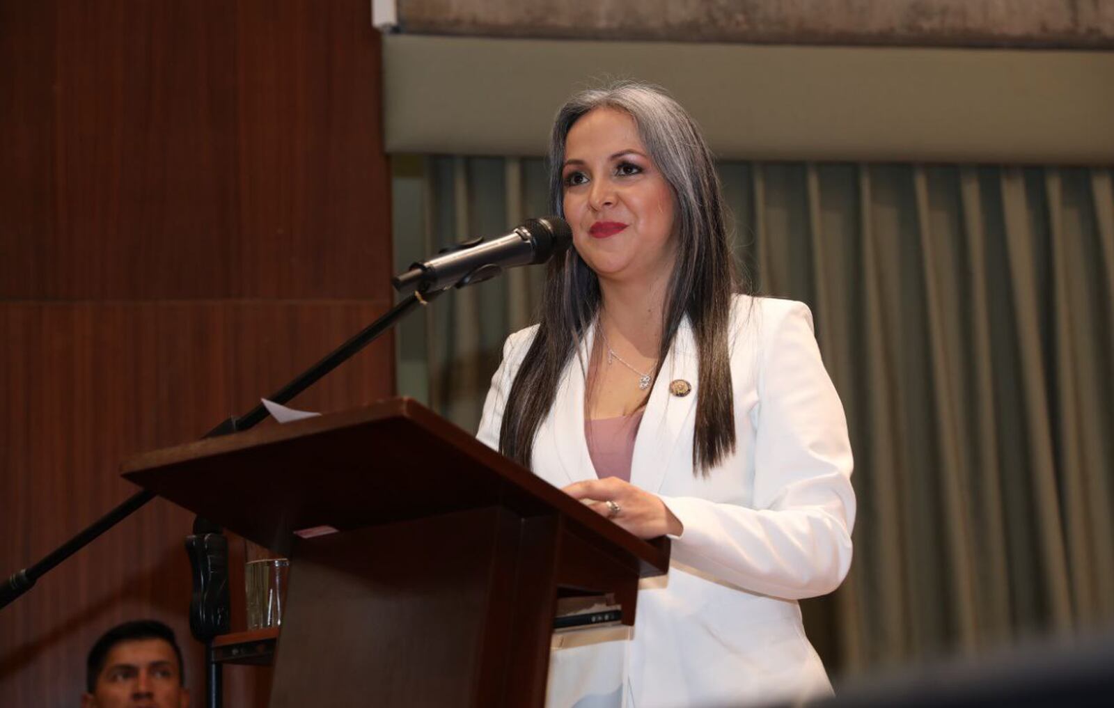 María Fernanda Racines fue elegida como vicealcaldesa de Quito Metro