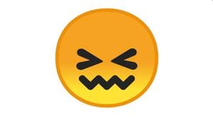 WhatsApp Qu significa el emoji de cara frustrada