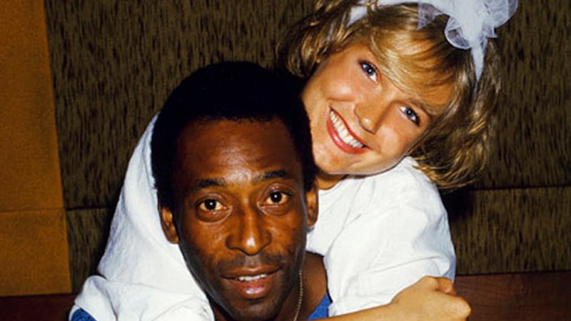 Pelé y Xuxa