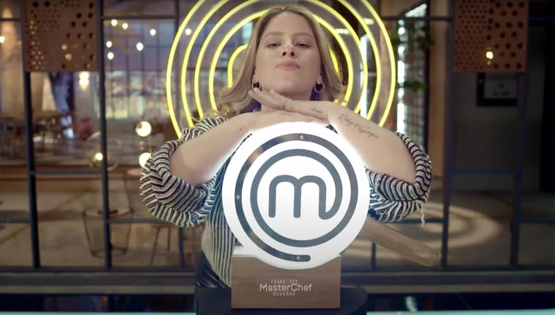 Nikki Mackliff, en la intro de MasterChef Celebrity Ecuador