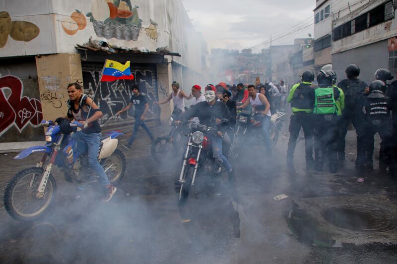 Protestas en Venezuela tras las elecciones