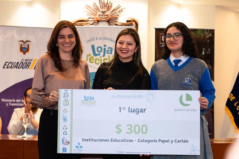 Primer lugar fue para la Unidad Educativa Particular Vicente Agustín Aguirre Ruiz