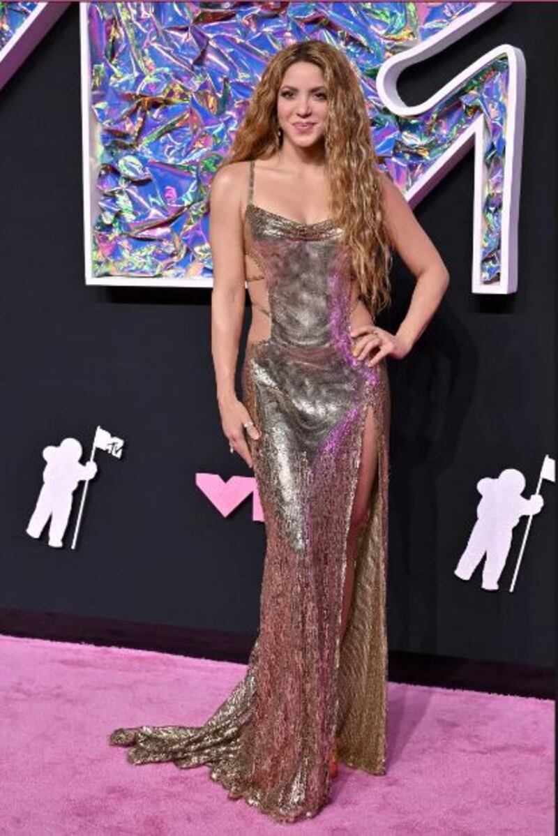 Shakira en los MTV VMAs 2023 (Foto: MTV)