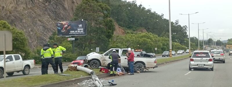 Accidente en Cuenca-Azogues quedó registrado