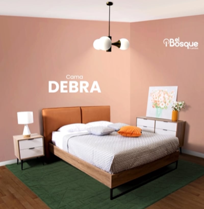 Cama Debra en Muebles El Bosque