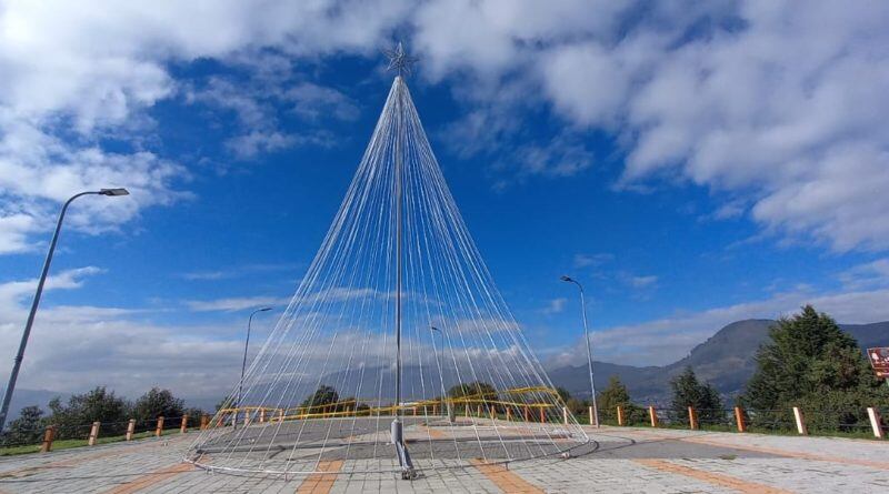 Quito: pesebre gigante en El Panecillo toma forma.