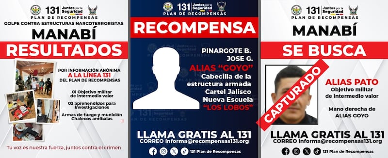 Capturan a objetivo de intermedio valor del Cartel Jalisco Nueva Escuela en Pichincha