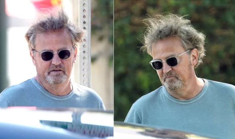 Matthew Perry captado por paparazzis