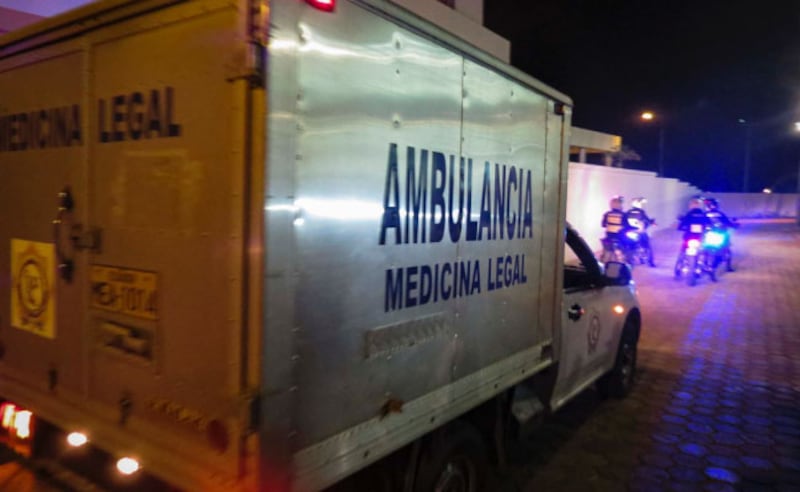 El cuerpo de Vanessa V. fue encontrado en un terreno baldío cercano al hospital de la ciudad de Tulcán