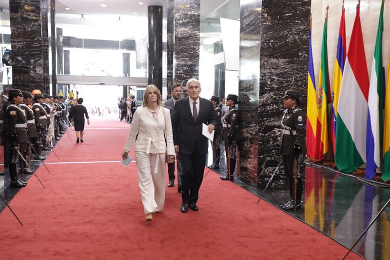 Looks de la posesión presidencial