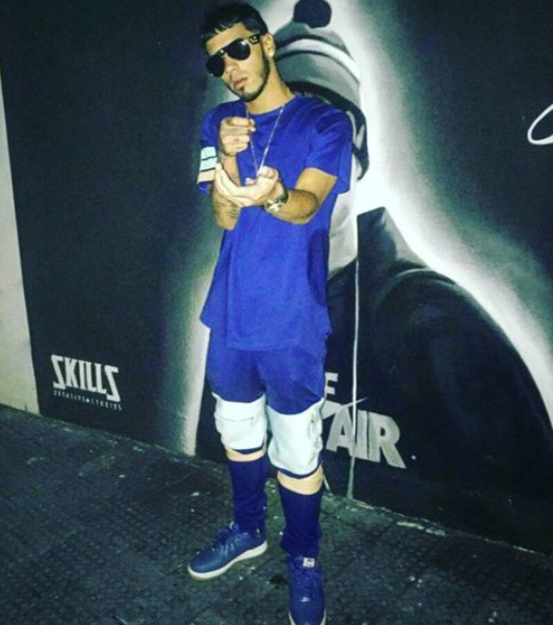 Así lucía Anuel AA antes de ser famoso.