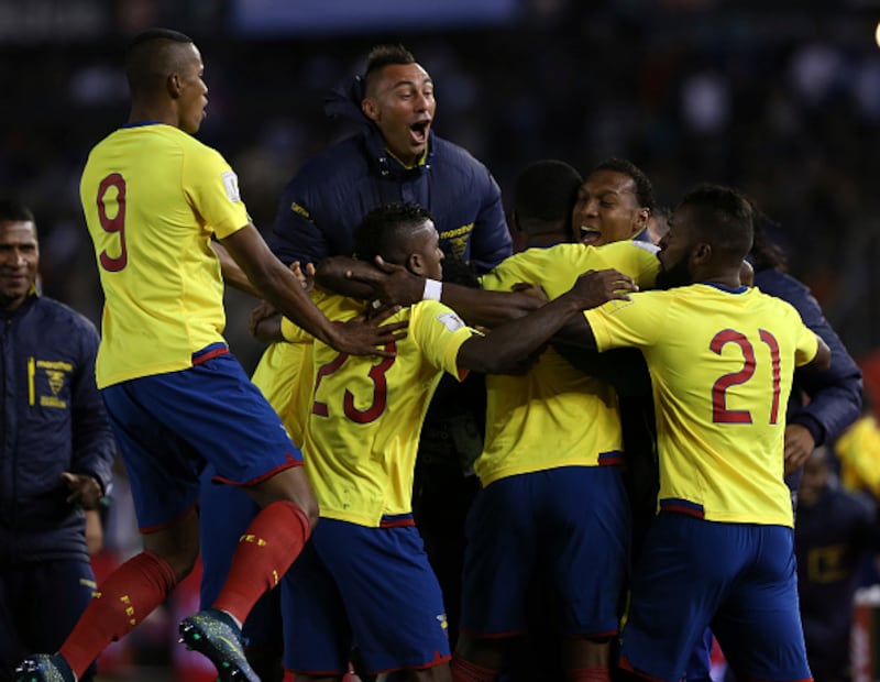 Primera victoria de Ecuador en territorio argentino