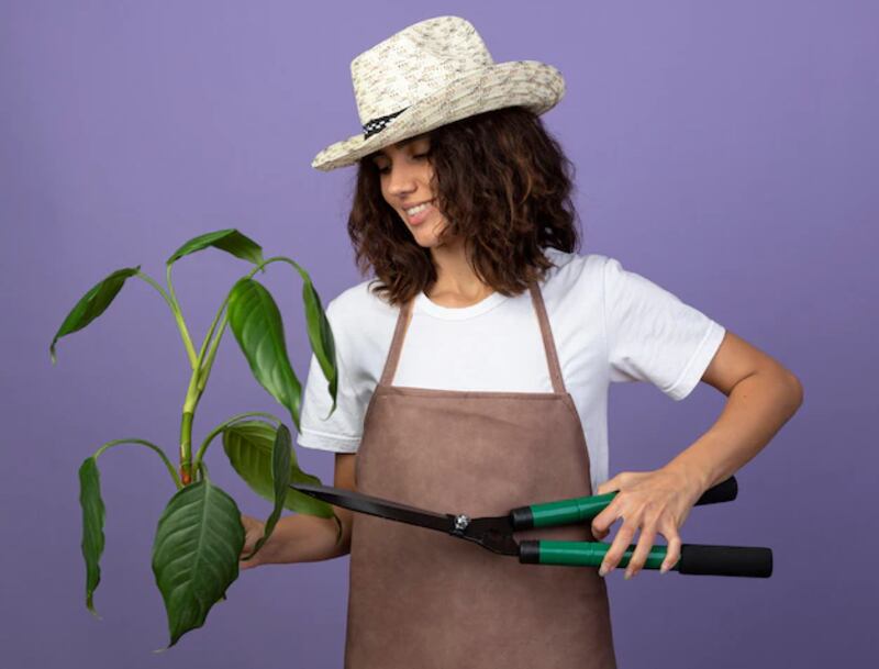 La jardinería ayuda a la salud.