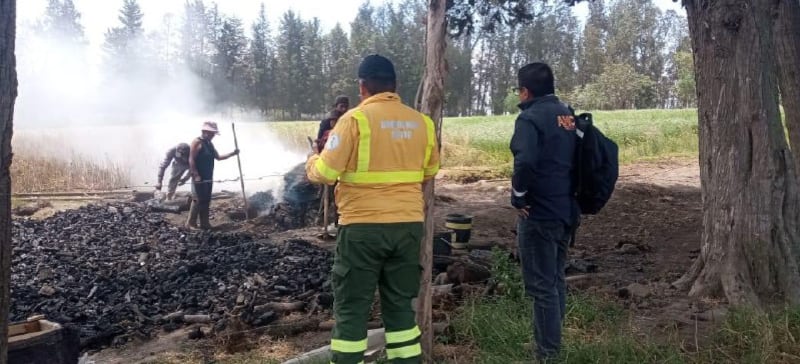 Más de USD 30 000 enfrentarían los responsables de incendios forestales en Quito