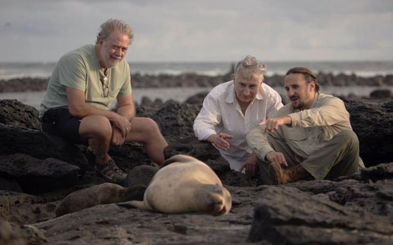 Rodaje de 'Lions of the Sea' en las Islas Galápagos.