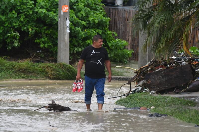 Desbordamiento de ríos en Ecuador