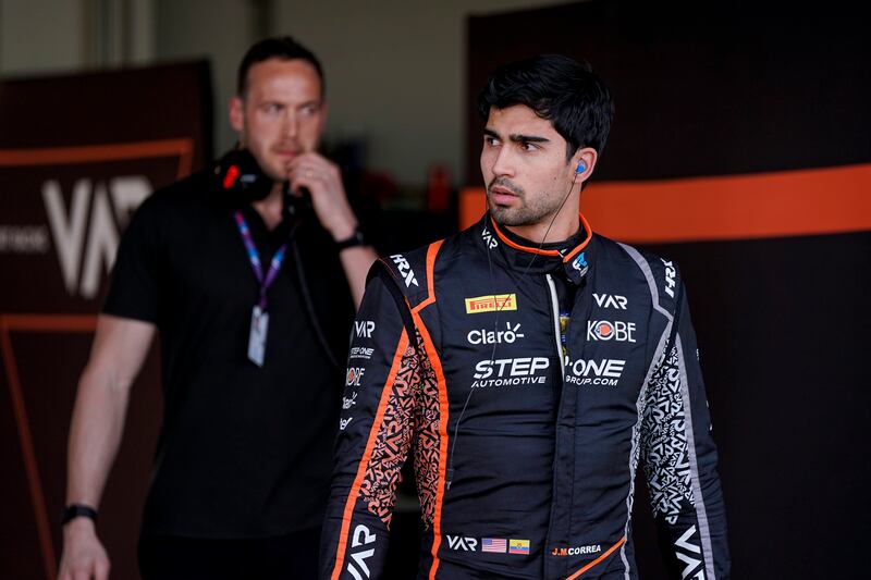 Juan-Manuel Correa, Van Amersfoort Racing. FIA Formula 2 Championship, Bahrain International Circuit, Sakhir, Bahrain. 4th March 2023.