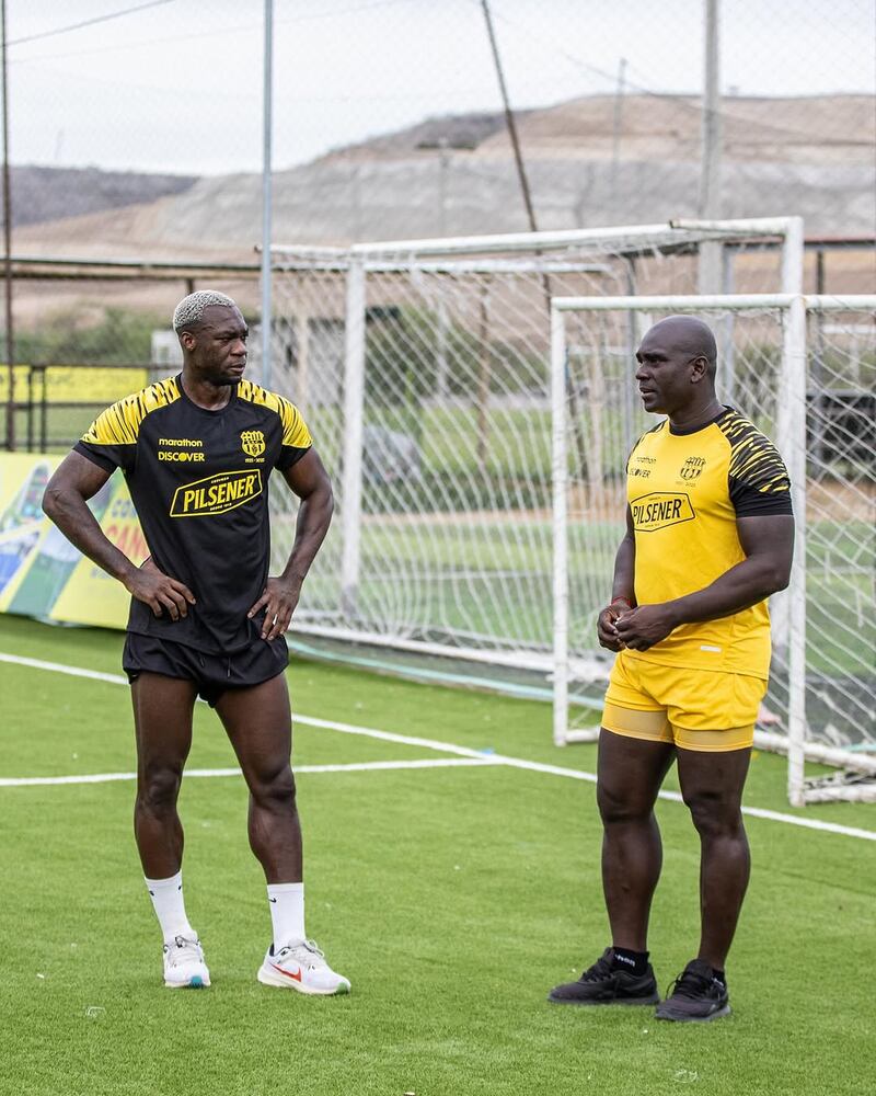 Felipe Caicedo y Segundo Alejandro Castillo.