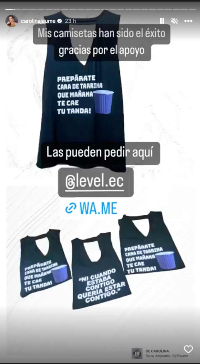 Camisetas de Carolina Jaume