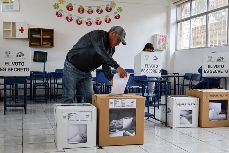 El 13 de abril será la segunda vuelta electoral.