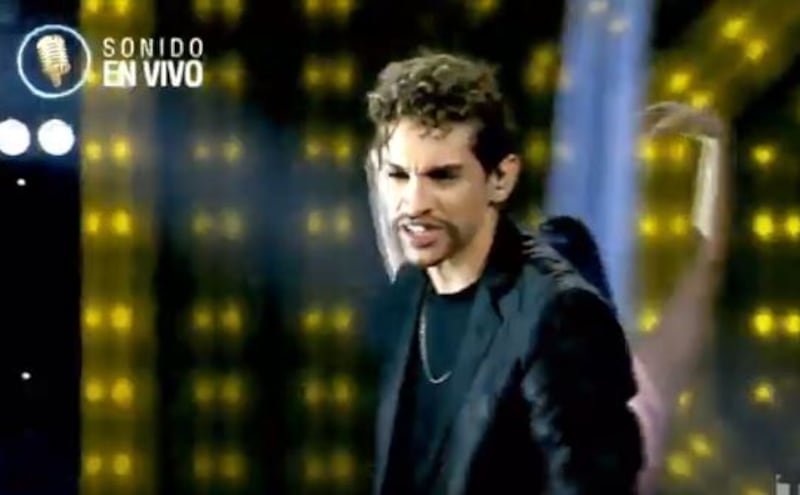 David Bisbal durante la gala 33 de 'Yo Me Llamo'