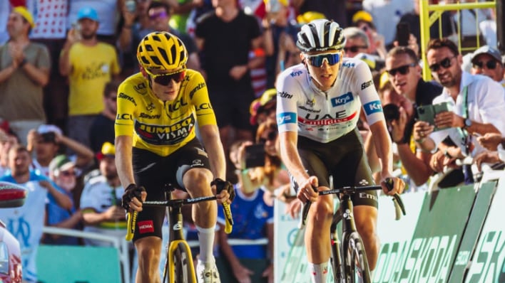 Jonas Vingegaard y Tadej Pogacar se pelean el Tour de Francia 2023