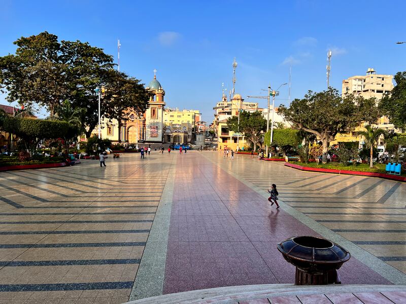 Parque Central de Tumbes