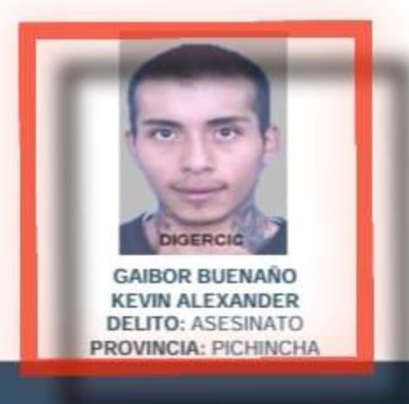 Capturan a Kevin Gaibor, uno de los más buscados por asesinato, acusado de acabar con la vida de un menor en Quito