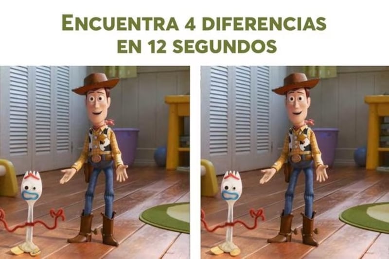 Encuentra las diferencias de la imagen.