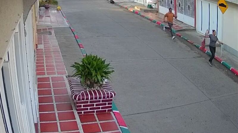 El hecho se registró en el barrio El Jardín, en la Unión, Valle. | Foto: Tomado de Redes Sociales.