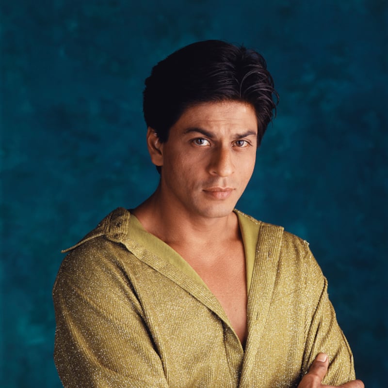 Estrella del cine indio Shah Rukh Khan.