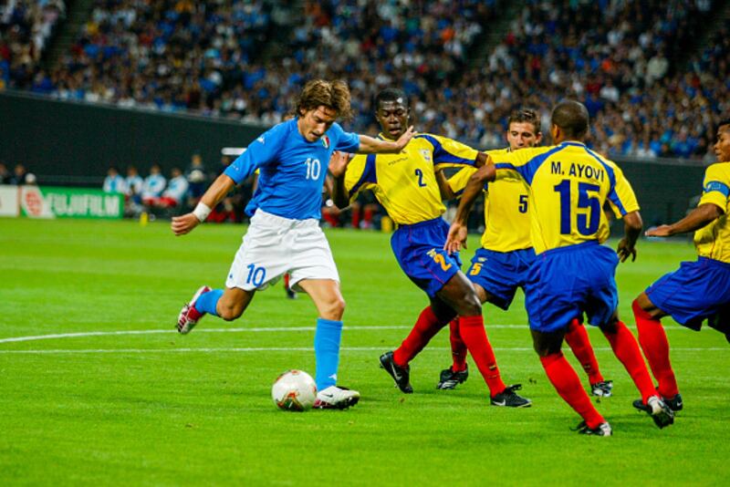 Ecuador vs Italia 2002