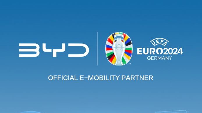 BYD se convierte en Patrocinador Oficial de movilidad eléctrica de la UEFA EURO 2024™