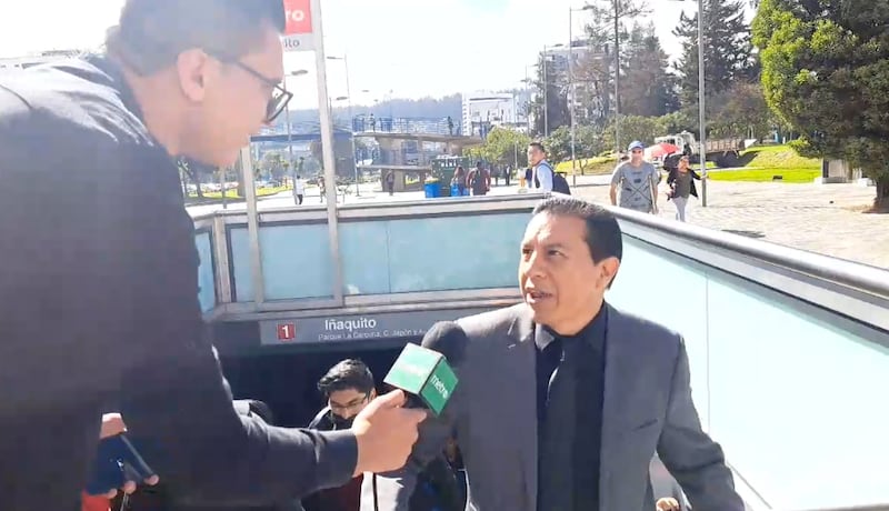 Molestia por el servicio del Metro de Quito