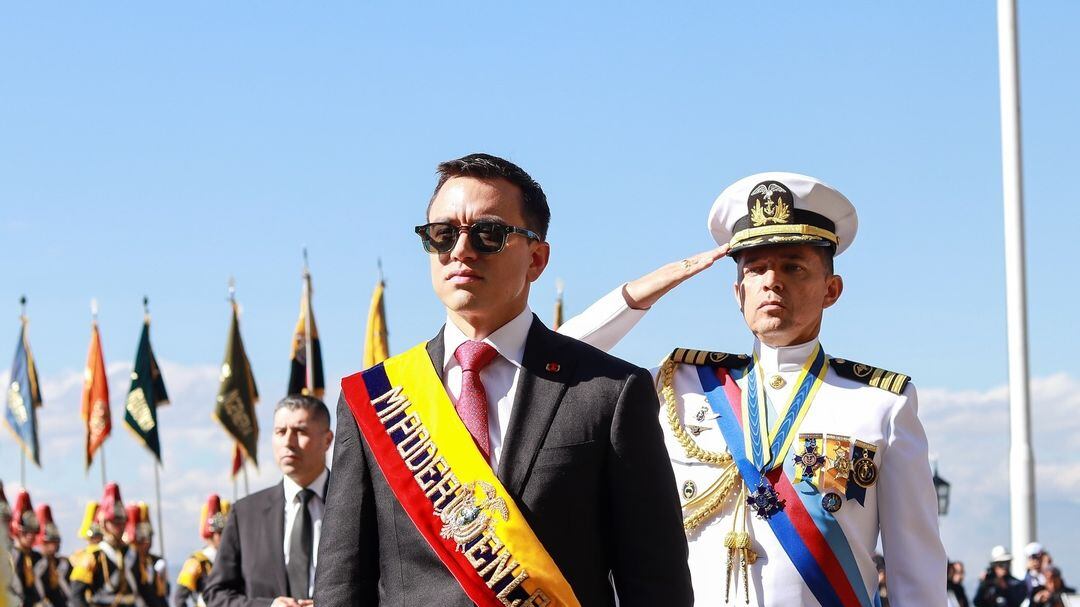 Daniel Noboa, presidente del Ecuador