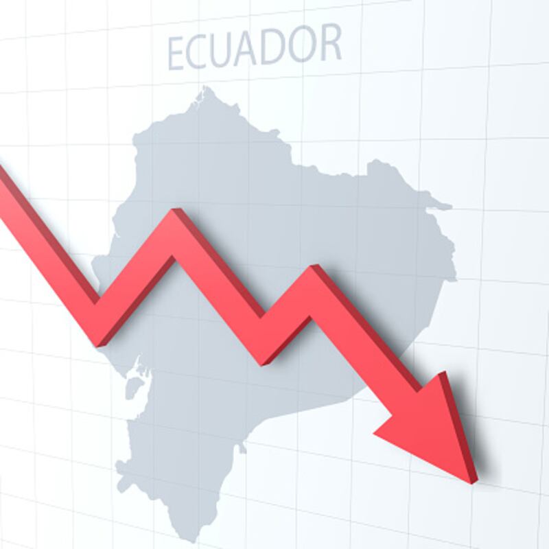 Incrementó el riesgo país en Ecuador.