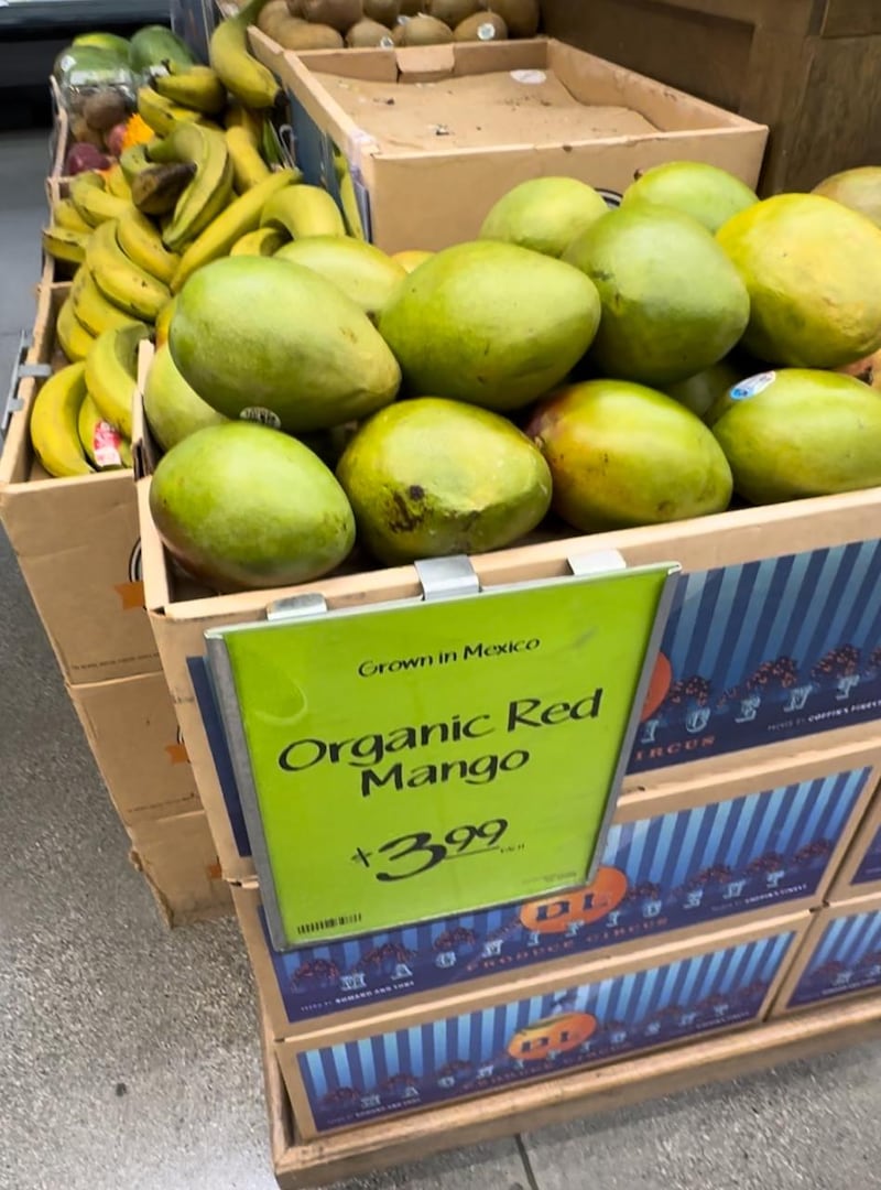 Frutas y verduras en California