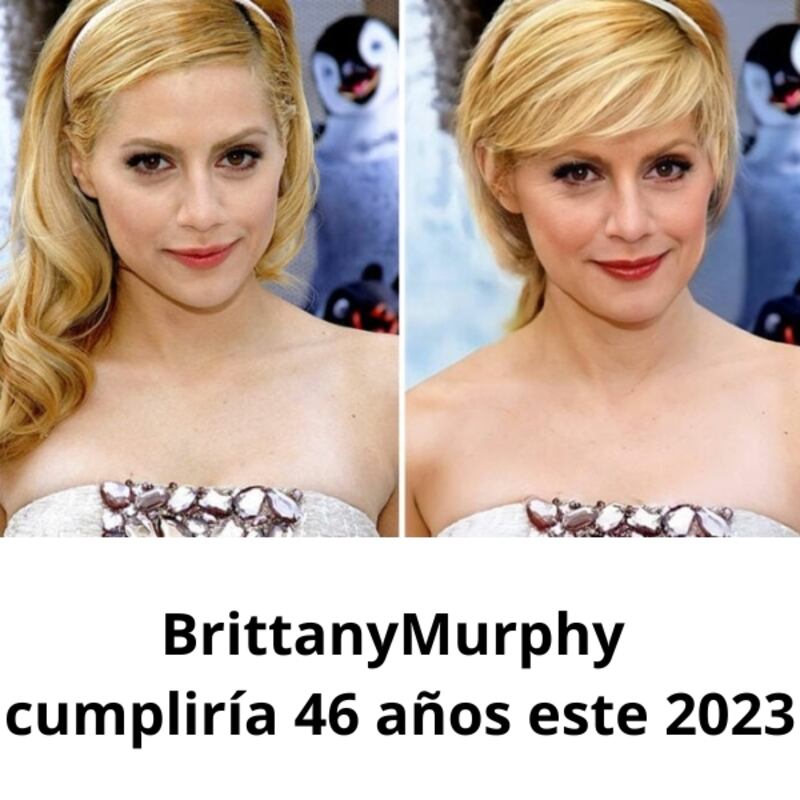 Brittany Murphy según IA