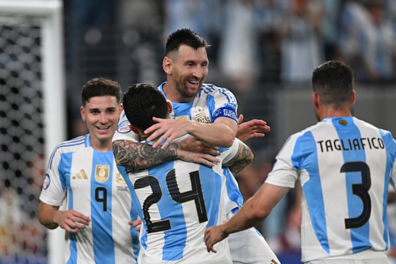 Argentina vs Colombia en la final de la Copa América