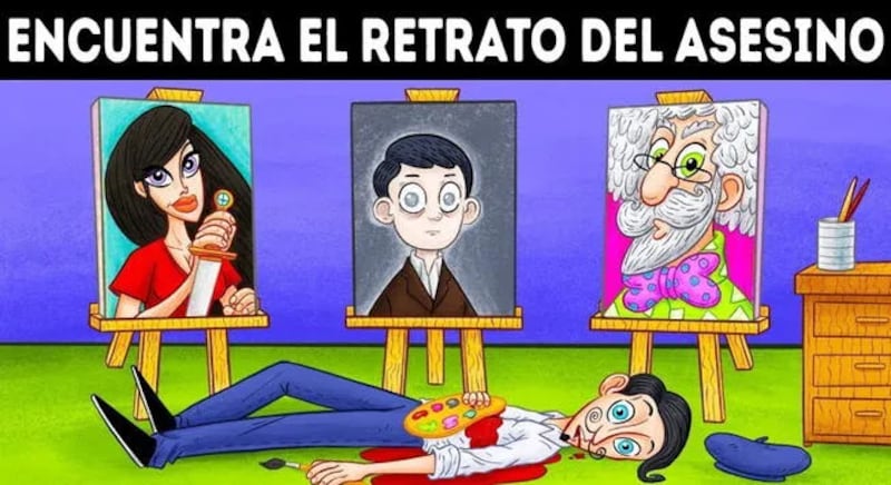 Descubre al retrato que mató al pintor.