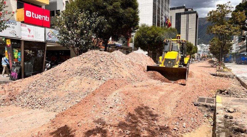 ¡Pilas! Se cierra el último tramo de la av. Colón, norte de Quito, pero el resto queda totalmente habilitado