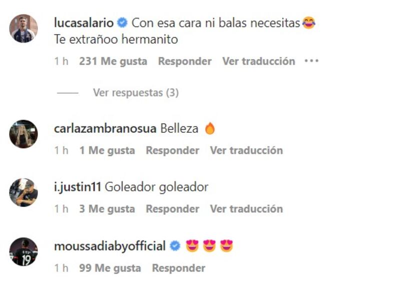 Comentarios del post de Piero Hincapié