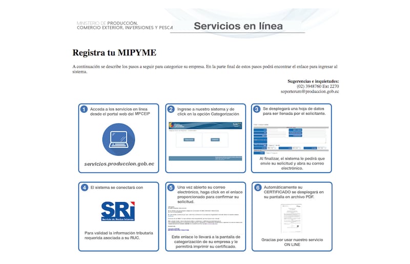 Al terminar el registro, su certificado se mostrará en formato PDF