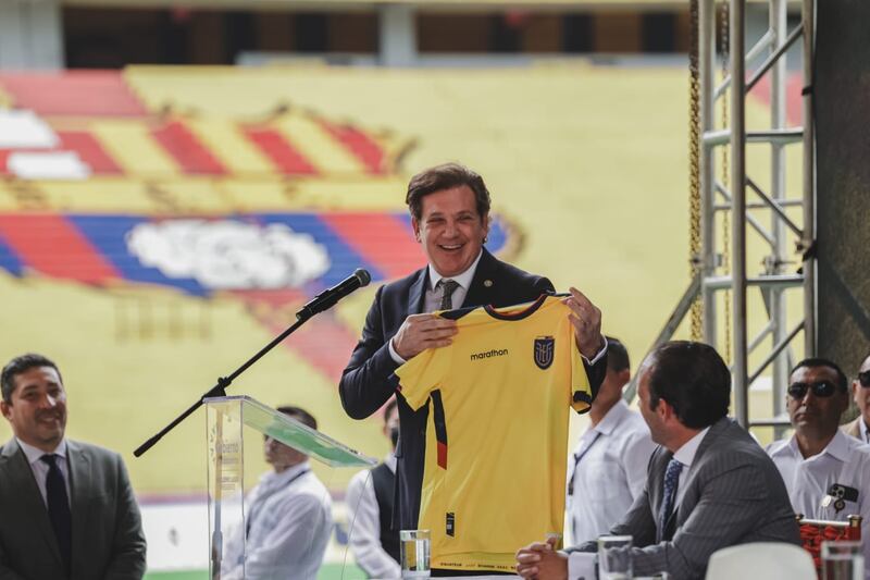 Alejandro Domínguez, presidente de la Conmebol.