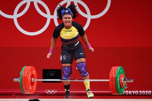225 atletas ecuatorianos van a los Sudamericanos de Paraguay de la mano de campeona olímpica Neisi Dajomes