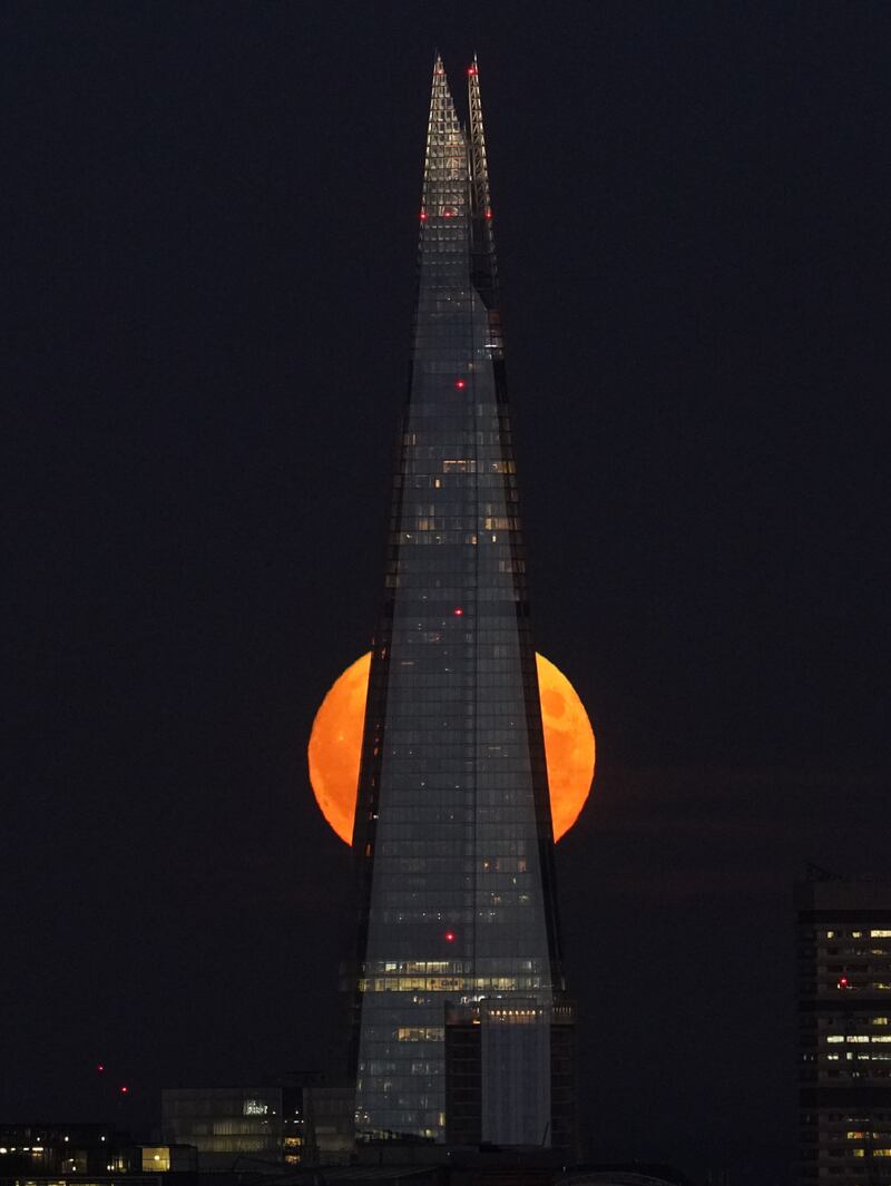 Superluna de Esturión 2022.