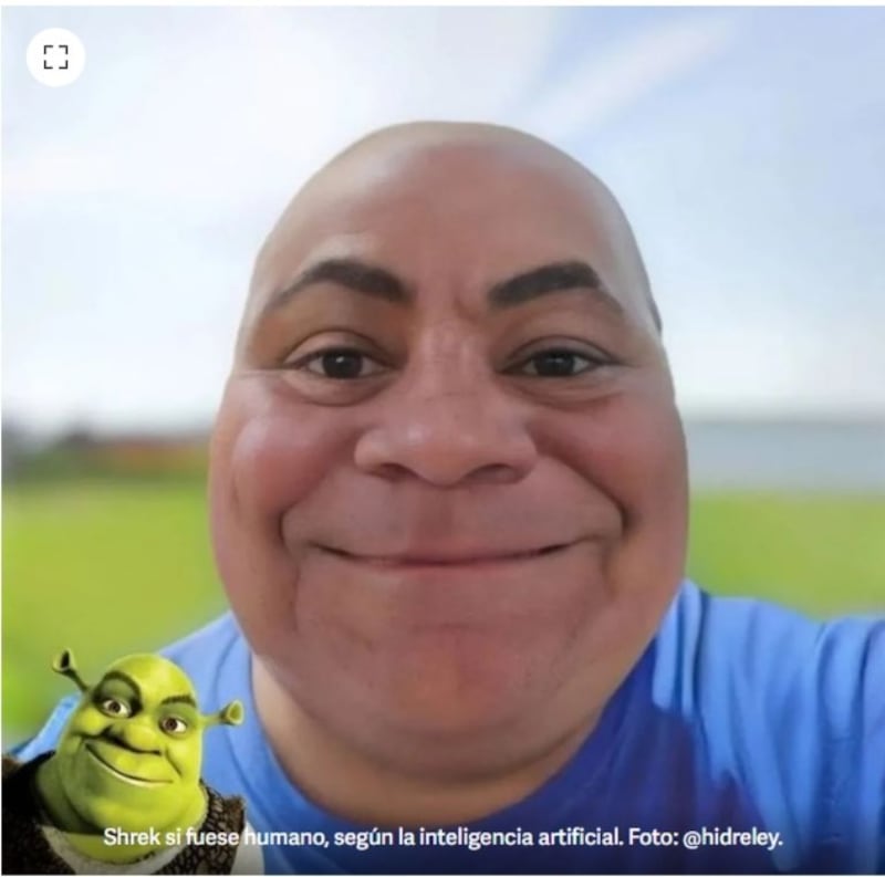 Shrek si fuese humano