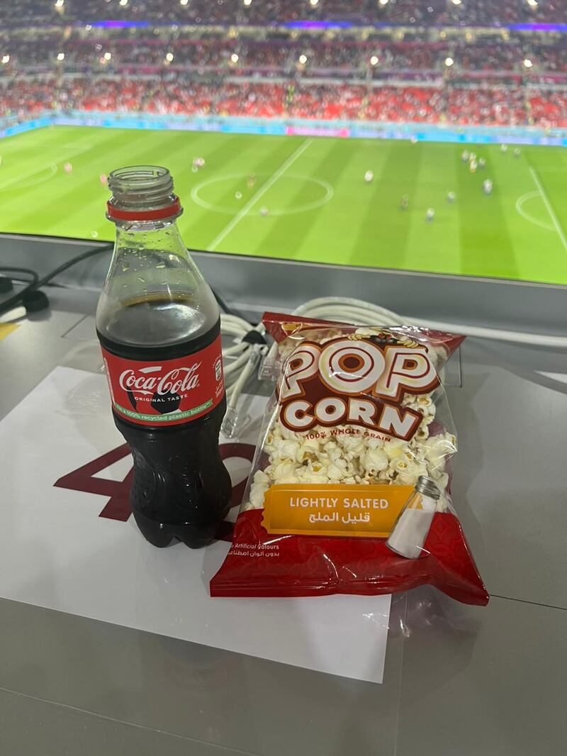 Comida del estadio