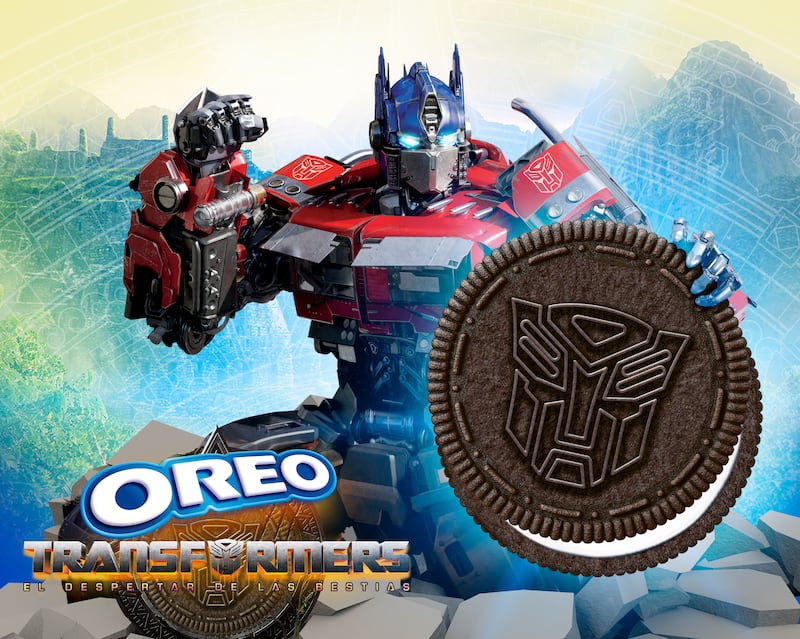 Tus Transformers favoritos en tus galletas Oreo